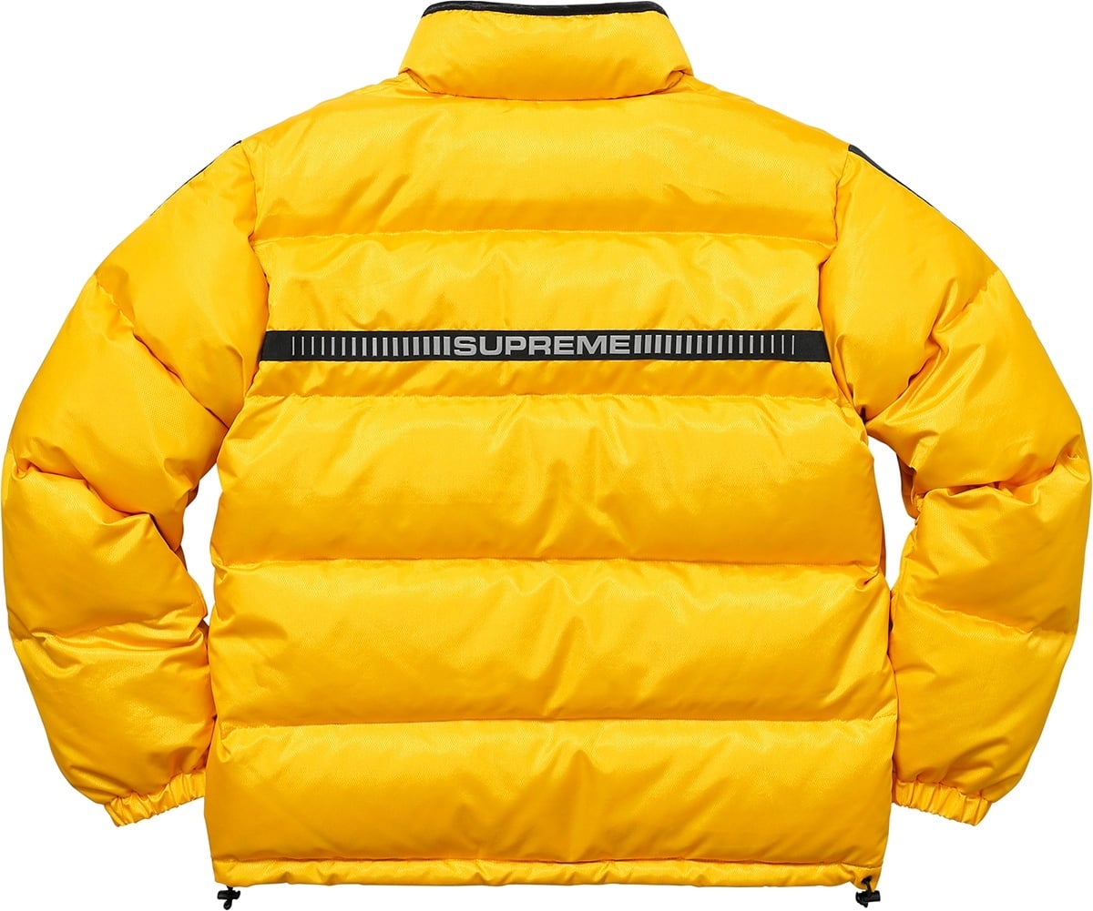 Reflective Sleeve Logo Puffy Jacket view 33